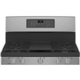 Cuisinière amovible à gaz de 30 po. avec technologie convection GE - JCGB735SPSS