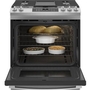 Cuisinière encastrable à gaz de 30 po. avec technologie convection GE - JCGS760SPSS