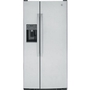 Réfrigérateur côte à côte de 33 po, 23 Pi cu. avec distributeur d'eau et de glace GE - GSS23GYPFS