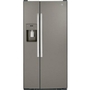Réfrigérateur côte à côte de 33 po, 23 Pi cu. avec distributeur d'eau et de glace GE - GSS23GMPES