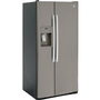 Réfrigérateur côte à côte de 33 po, 23 Pi cu. avec distributeur d'eau et de glace GE - GSS23GMPES