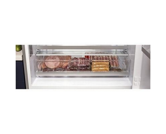 Réfrigérateur à congélateur inférieur à profondeur de comptoir de 32 po., 17.7 Pi cu. avec éclairage DEL GE - GBE17HYRFS