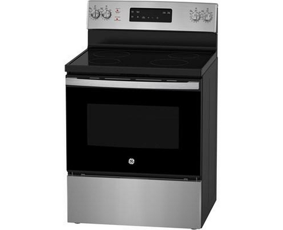 Cuisinière standard électrique de 30 po auto-nettoyante GE - JCB630SVSS