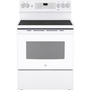 Cuisinière électrique amovible de 30 po avec technologie convection GE - JCB840DVWW