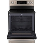 Cuisinière amovible électrique de 30 po avec technologie convection européenne véritable GE - JCB840ETES