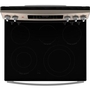 Cuisinière amovible électrique de 30 po avec technologie convection européenne véritable GE - JCB840ETES