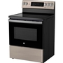 Cuisinière amovible électrique de 30 po avec technologie convection européenne véritable GE - JCB840ETES