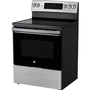Cuisinière amovible électrique de 30 po avec technologie convection européenne véritable GE - JCB840STSS