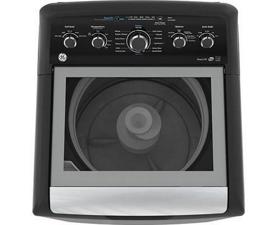 Laveuse à chargement vertical de 4,9 Pi cu.. avec agitateur GE - GTW491BMRDG