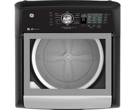 Laveuse à chargement vertical de 5,3 Pi cu.. avec Cold Plus GE - GTW681BMRDG