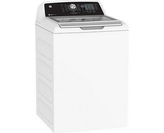 Laveuse à chargement vertical de 5,3 Pi cu.. avec Cold Plus GE - GTW681BMRWS
