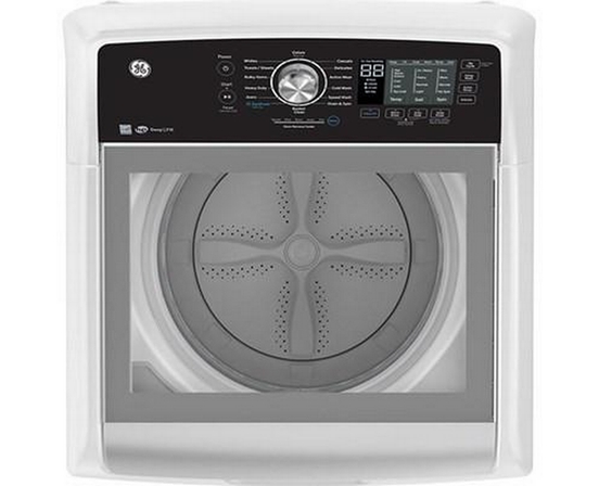 Laveuse à chargement vertical de 5,3 Pi cu.. avec Cold Plus GE - GTW681BMRWS