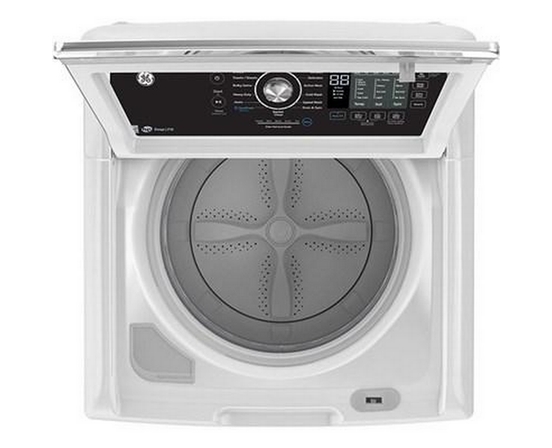 Laveuse à chargement vertical de 5,3 Pi cu.. avec Cold Plus GE - GTW681BMRWS