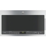 Four à micro-ondes à hotte intégrée de 30 po, 2,1 Pi cu. avec Chef Connect GE Profile - PVM2188SJC