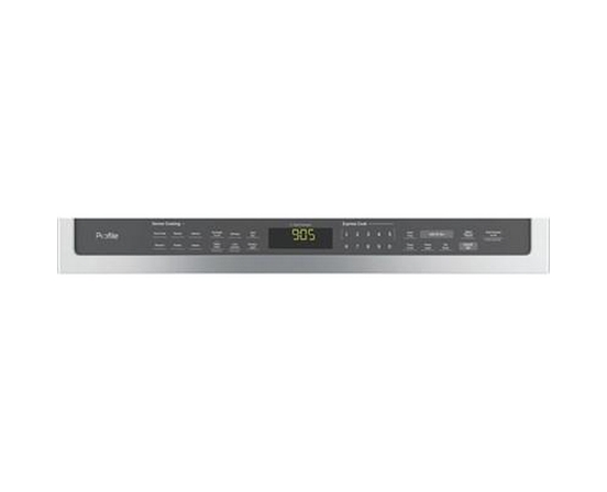 Four à micro-ondes à hotte intégrée de 30 po, 2,1 Pi cu. avec Chef Connect GE Profile - PVM2188SJC