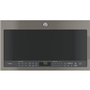 Four à micro-ondes à hotte intégrée de 30 po, 2,1 Pi cu. avec Chef Connect GE Profile - PVM2188SLJC