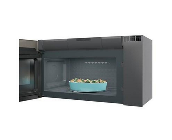 Four à micro-ondes à hotte intégrée de 30 po, 2,1 Pi cu. avec Chef Connect GE Profile - PVM2188SLJC